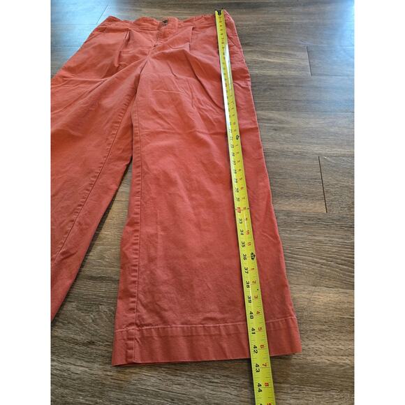 A New Day Wide Leg Pants Size 18 – Rust Orange, Stretch Cotton, Chic & Comfy - Picture 7 of 7